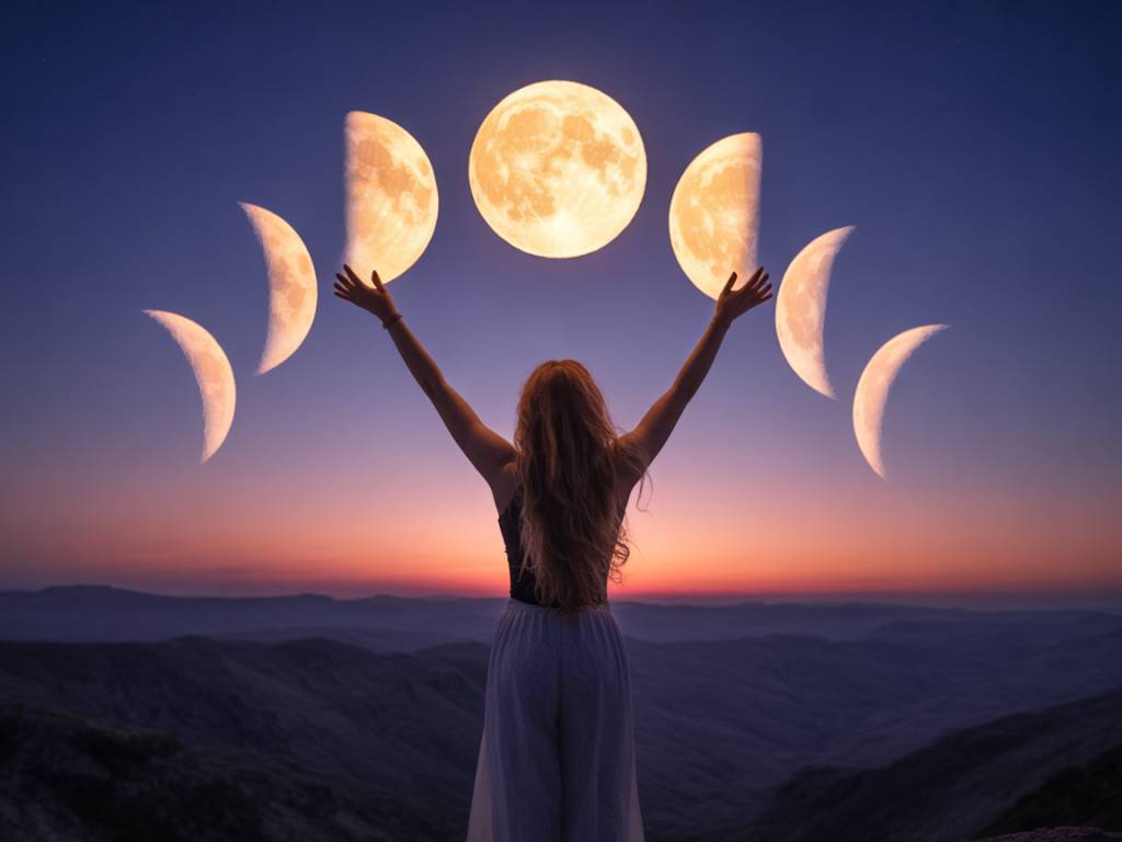 Aligner son énergie avec les phases de la lune : rituels bien-être pour les femmes